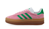 Adidas Gazelle Bold True Pink Green Cloud White
