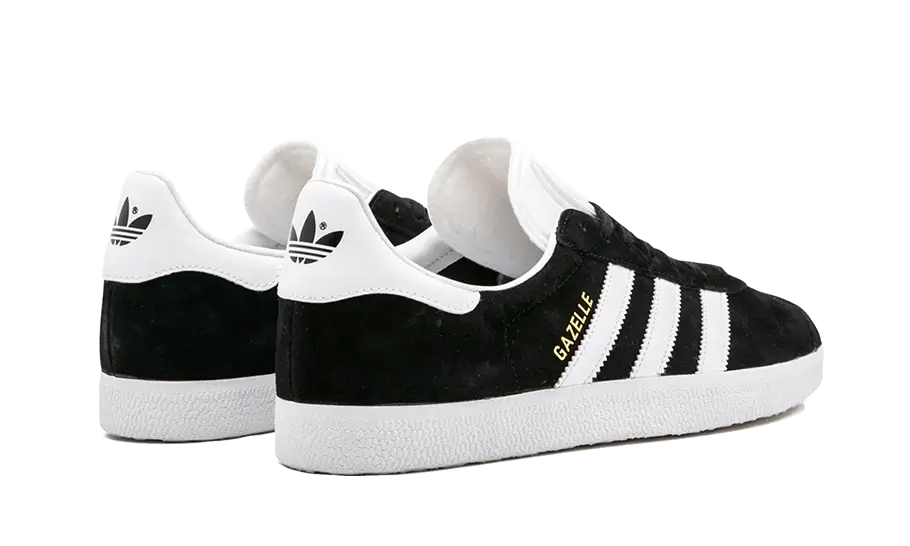 Adidas Gazelle Core Black Cloud White Gold - BB5476