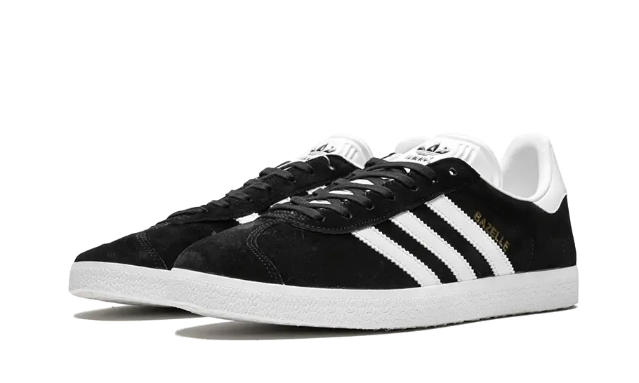 Adidas Gazelle Core Black Cloud White Gold - BB5476