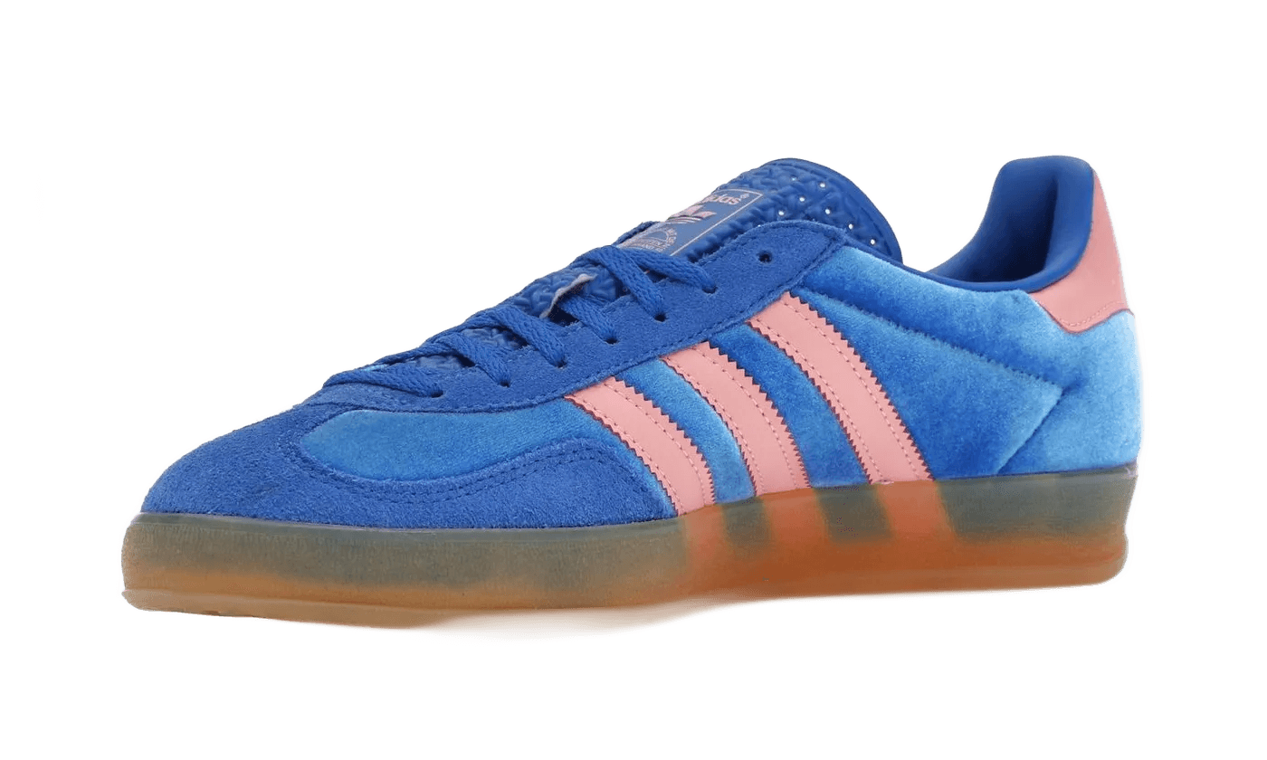 Adidas Gazelle Indoor Blue Semi Pink Spark – limitierter Sneaker bei Shade Studios