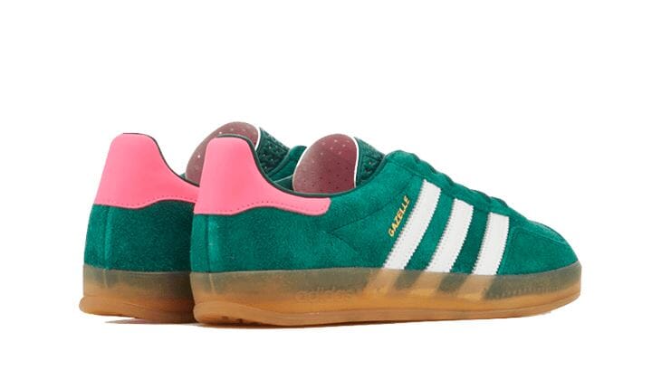 Adidas Gazelle Indoor Collegiate Green Lucid Pink – limitierter Sneaker bei Shade Studios