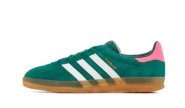 Adidas Gazelle Indoor Collegiate Green Lucid Pink - IG5929