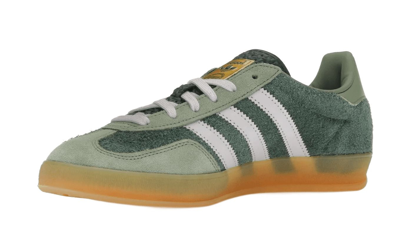 Adidas Gazelle Indoor Mineral Green Silver Dawn