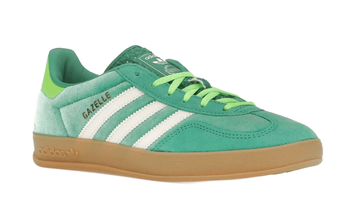 Adidas Gazelle Indoor Semi Court Green Velvet – limitierter Sneaker bei Shade Studios