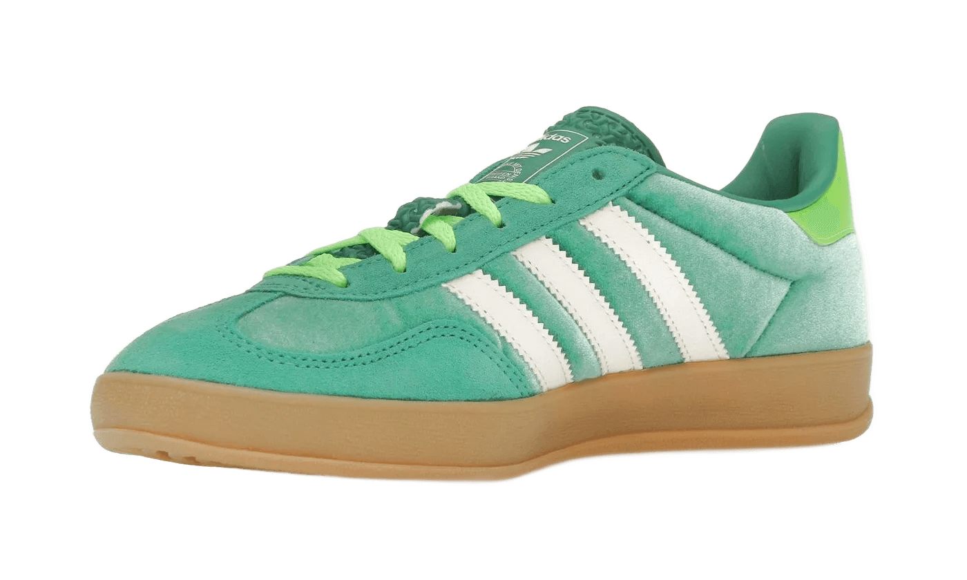 Adidas Gazelle Indoor Semi Court Green Velvet – limitierter Sneaker bei Shade Studios