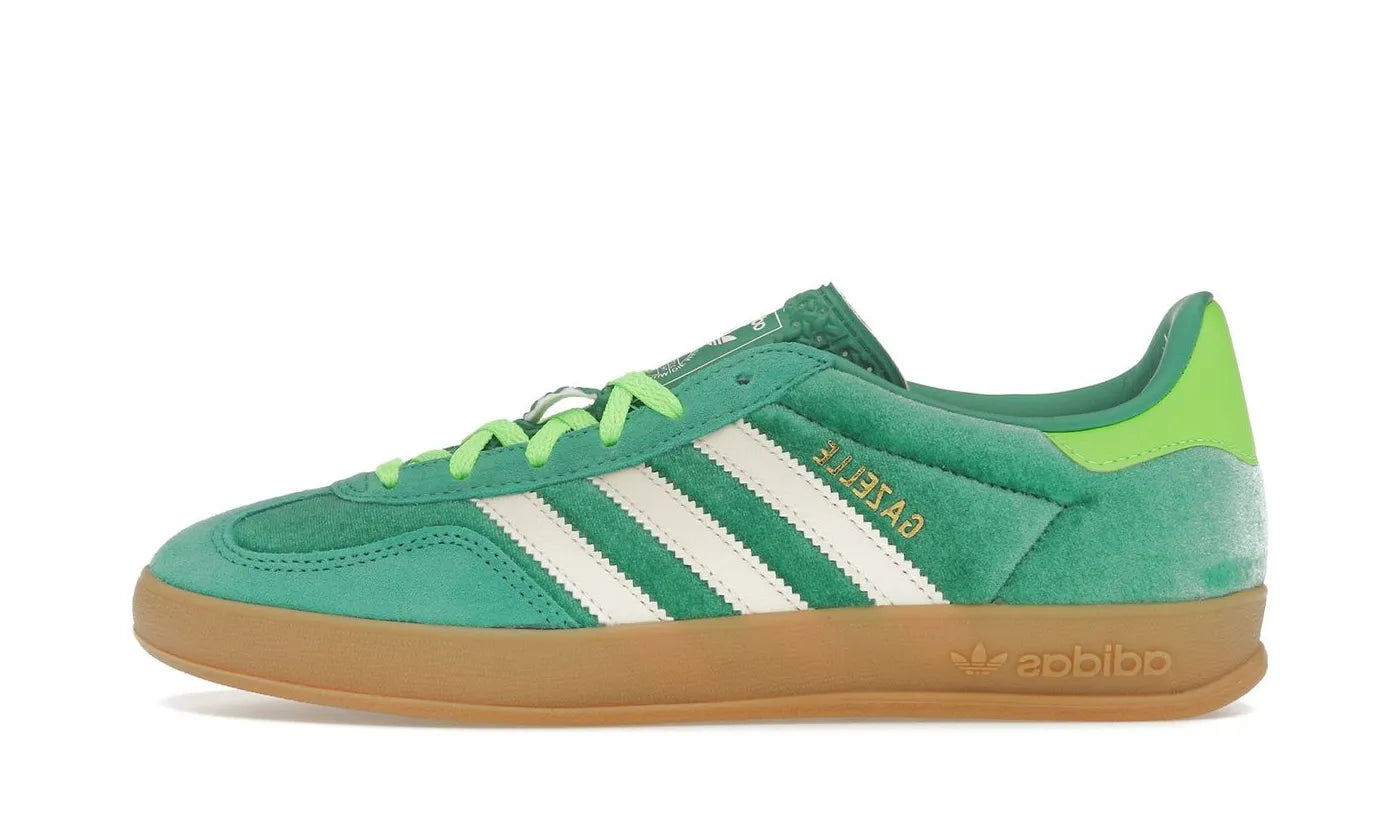 Adidas Gazelle Indoor Semi Court Green Velvet – limitierter Sneaker bei Shade Studios