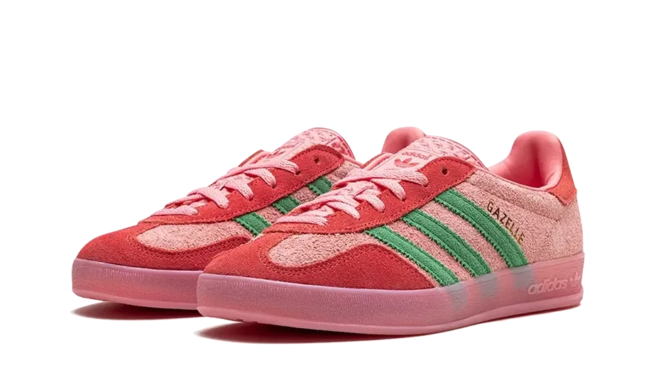 Adidas Gazelle Indoor Semi Pink Spark Preloved Scarlet – limitierter Sneaker bei Shade Studios