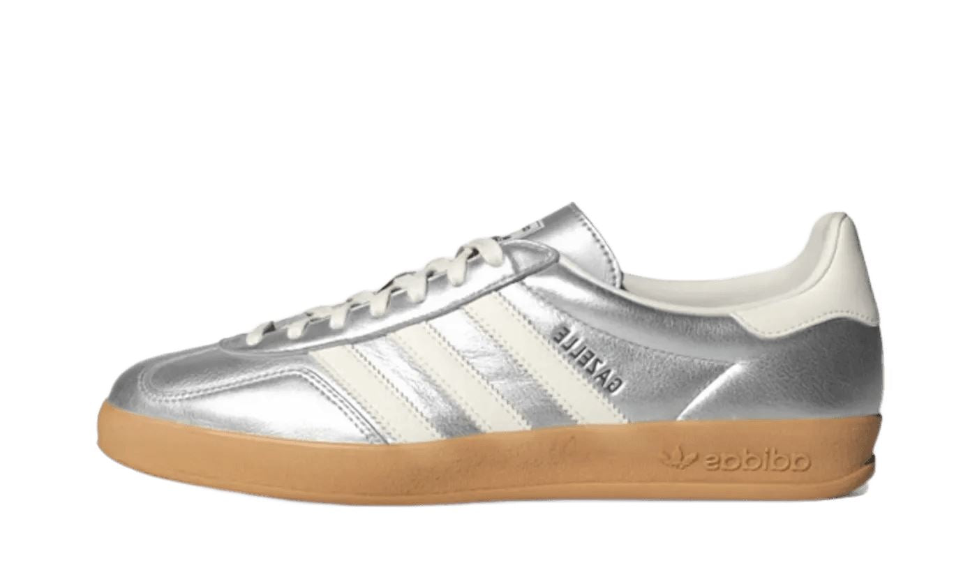 Adidas Gazelle Indoor Silver Metallic Core White – limitierter Sneaker bei Shade Studios