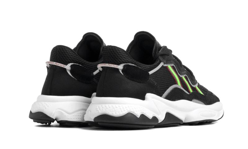 Adidas Ozweego Core Black Solar Green – limitierter Sneaker bei Shade Studios