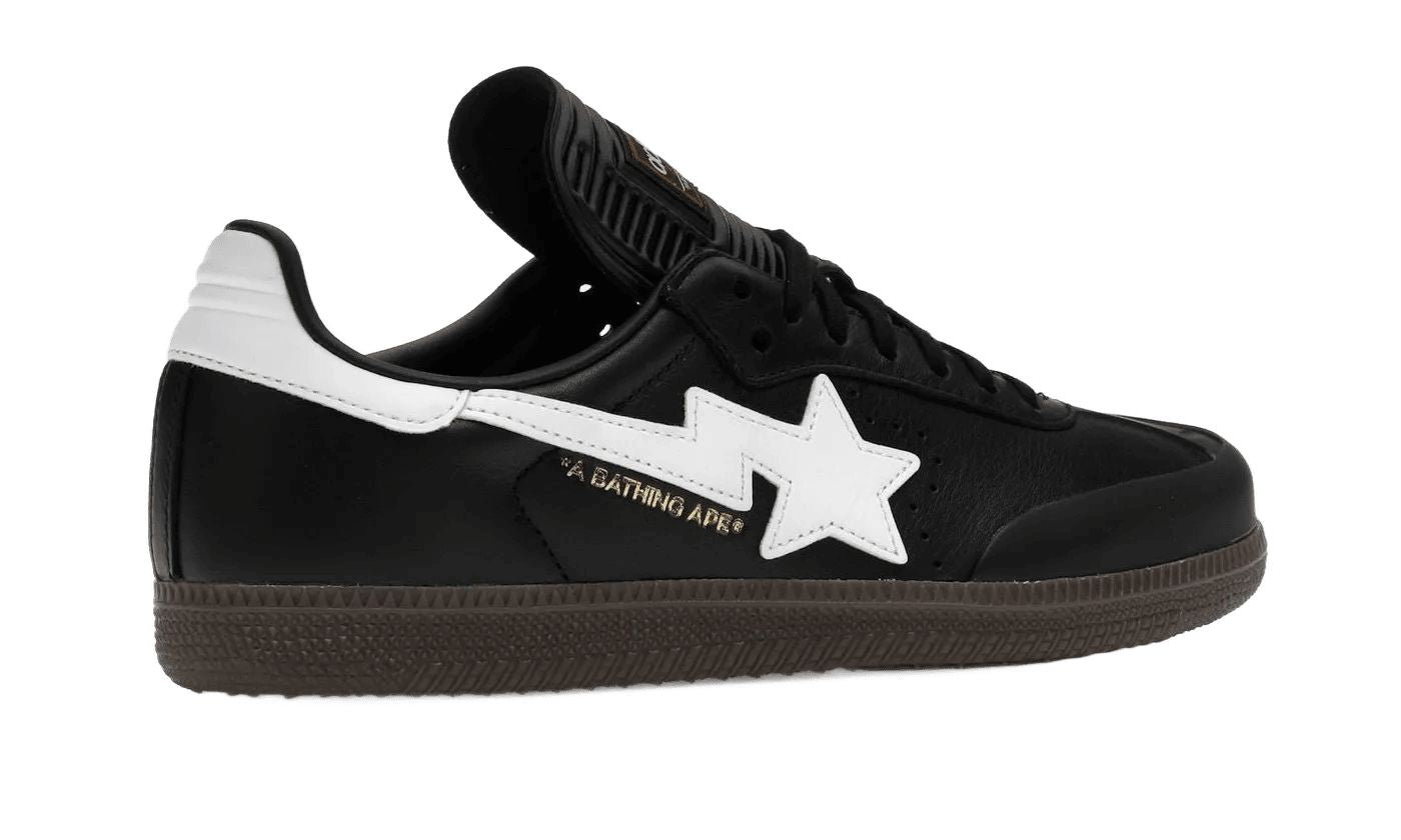 Adidas Samba Bape Black White Gum