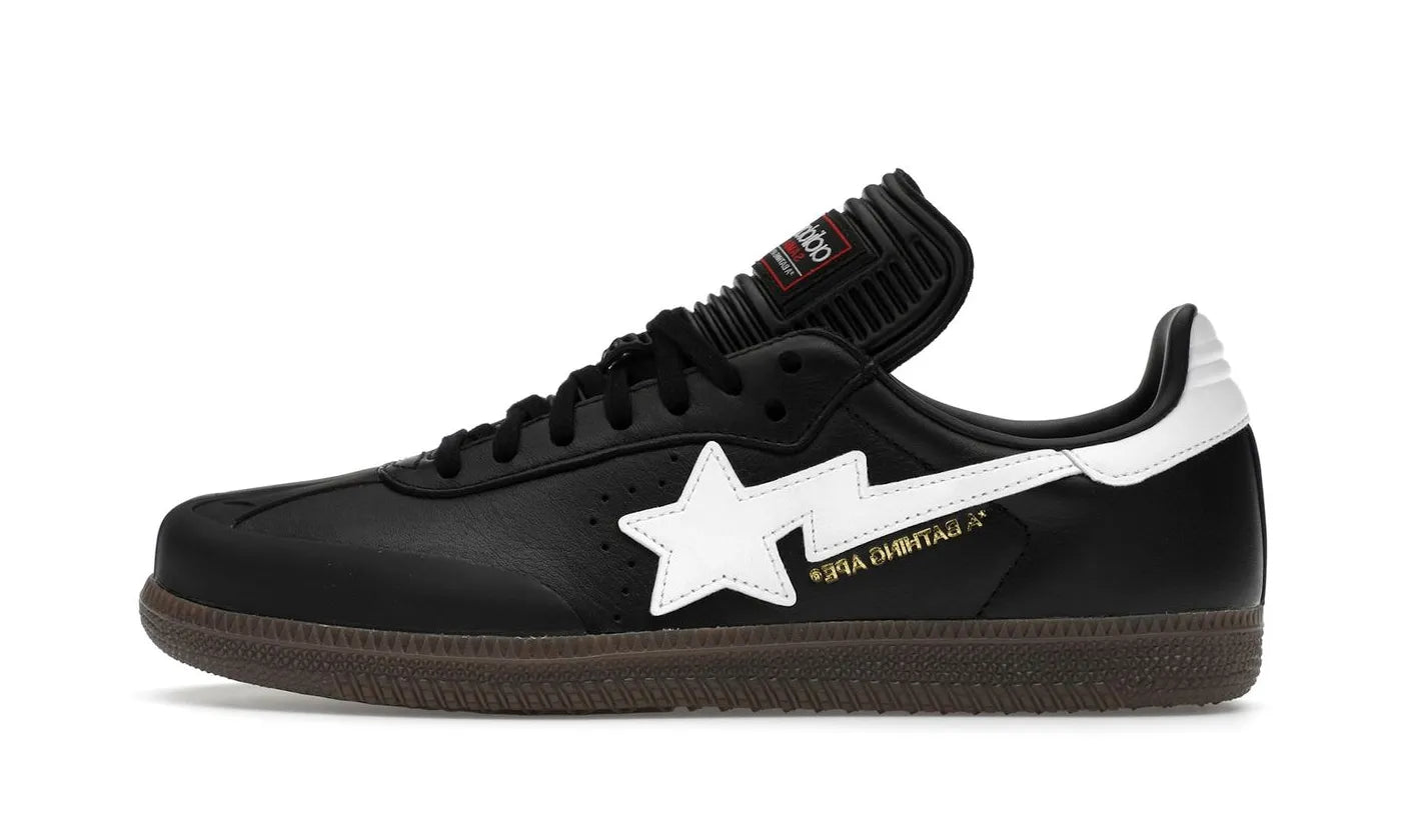 Samba Bape Black White Gum - JR9246