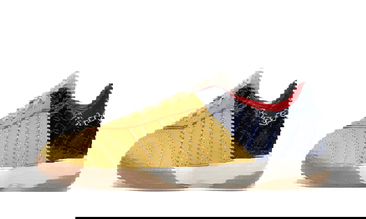 Adidas Samba Millennium Wales Bonner Fade Gold Navy Croc