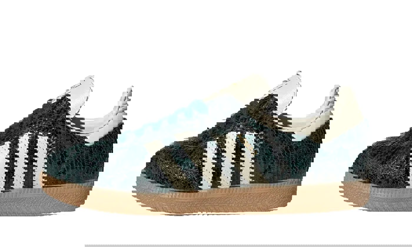 Adidas Samba OG Black Cream White Collegiate Green