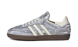 Adidas Samba OG Caroline Hu Satin Silver Metallic