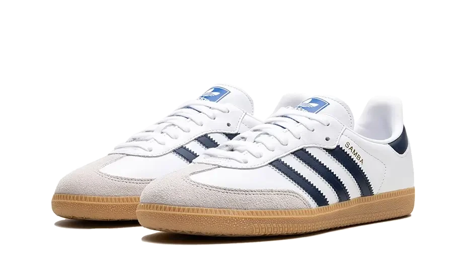 Adidas Samba OG Cloud White Night Indigo Gum – limitierter Sneaker bei Shade Studios