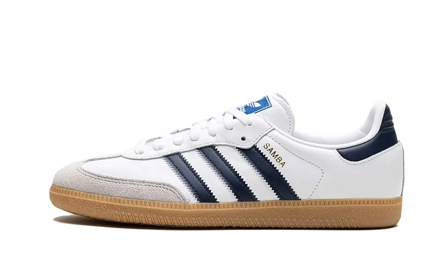 Adidas Samba OG Cloud White Night Indigo Gum – limitierter Sneaker bei Shade Studios