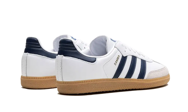 Adidas samba white navy gum best sale