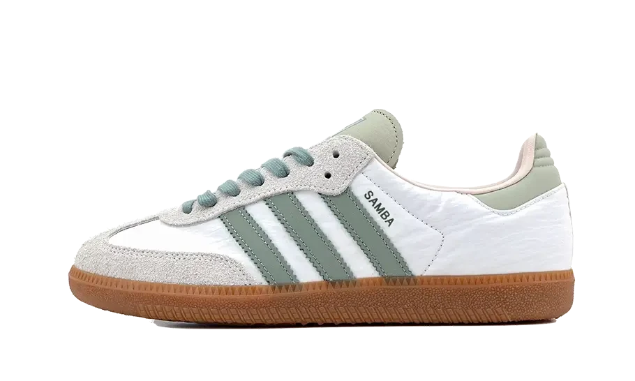 Adidas Samba OG Cloud White Silver Green – limitierter Sneaker bei Shade Studios