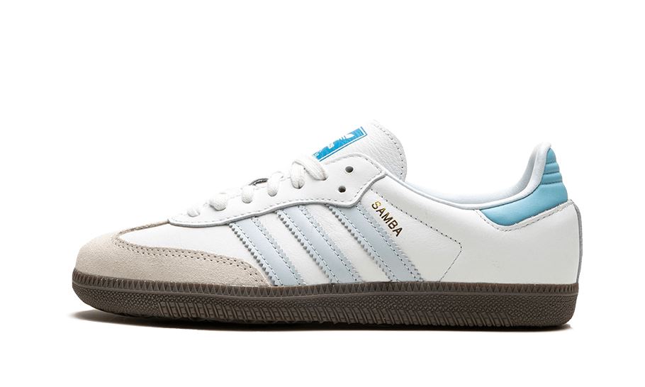 Adidas Samba OG Core White Halo Blue – limitierter Sneaker bei Shade Studios