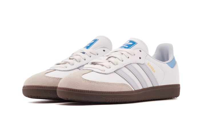 Adidas Samba OG Core White Halo Blue – limitierter Sneaker bei Shade Studios