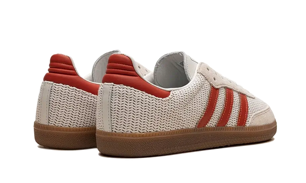 Adidas Adidas Samba OG Crystal White Preloved Red  - IG1380