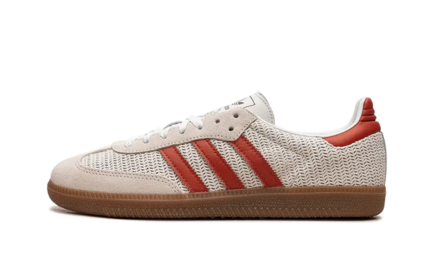 Adidas Adidas Samba OG Crystal White Preloved Red  - IG1380