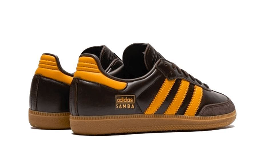 Adidas Adidas Samba OG Dark Brown Yellow - IG6174