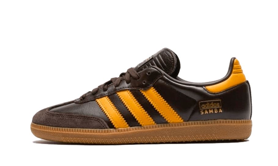 Adidas Adidas Samba OG Dark Brown Yellow - IG6174