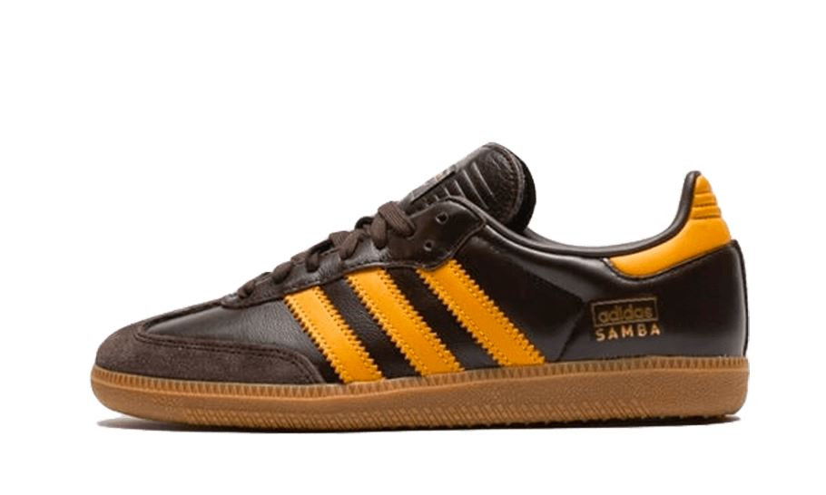 Adidas Samba OG Dark Brown Yellow – limitierter Sneaker bei Shade Studios