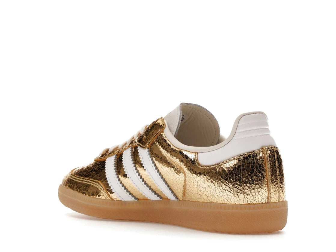 Samba OG Gold Metallic Cracked Leather - KI5719