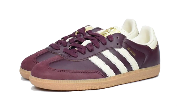 Adidas Adidas Samba OG Maroon Gold Metallic - ID0477