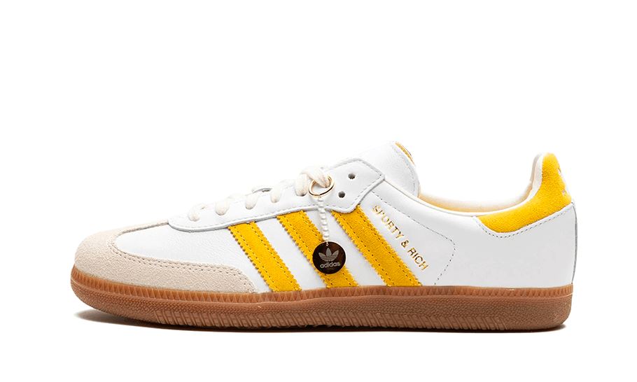Adidas Samba OG Sporty & Rich White Bold Gold – limitierter Sneaker bei Shade Studios