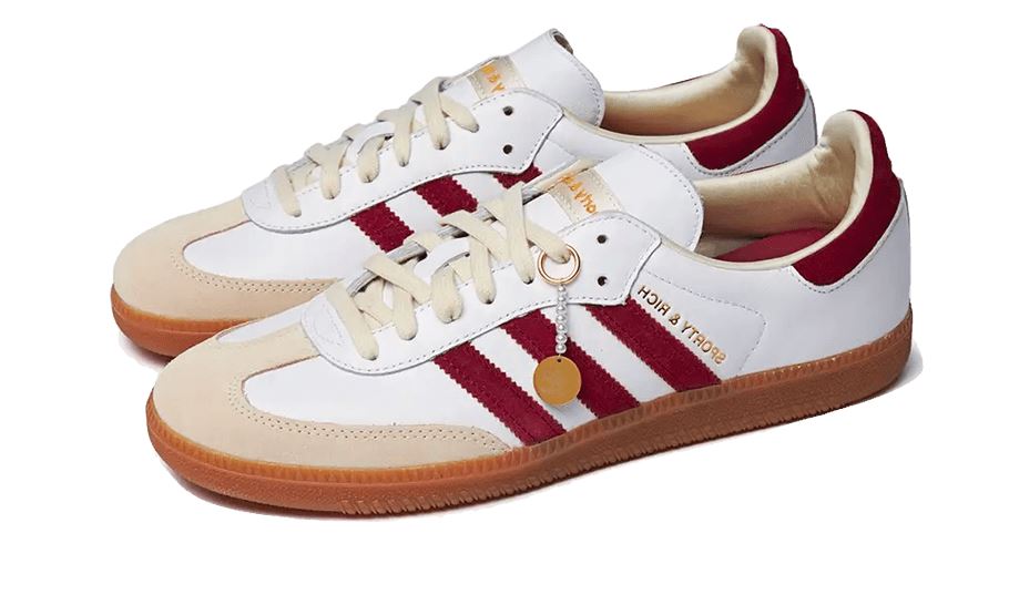 Adidas Samba OG Sporty & Rich White Core Burgundy – limitierter Sneaker bei Shade Studios