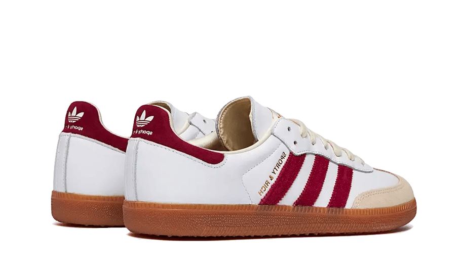 Adidas Samba OG Sporty & Rich White Core Burgundy – limitierter Sneaker bei Shade Studios