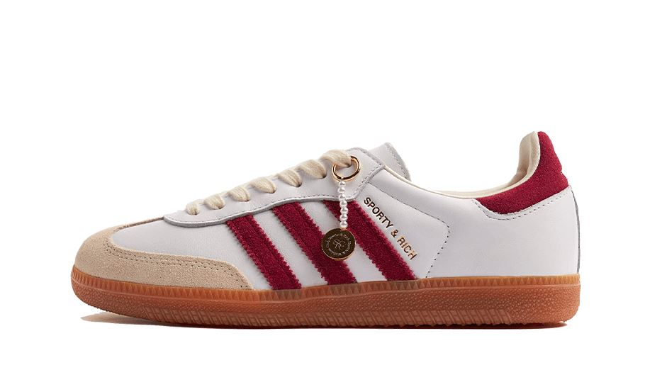 Adidas Samba OG Sporty & Rich White Core Burgundy – limitierter Sneaker bei Shade Studios