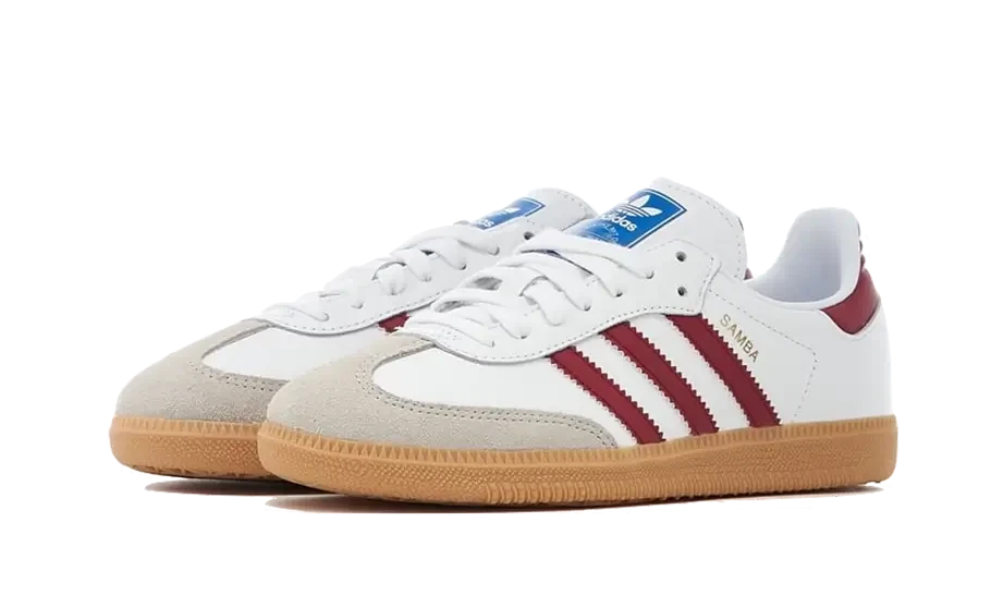Adidas Samba OG White Burgundy Gum – limitierter Sneaker bei Shade Studios