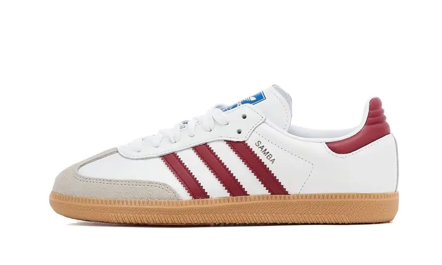 Adidas Samba OG White Burgundy Gum – limitierter Sneaker bei Shade Studios