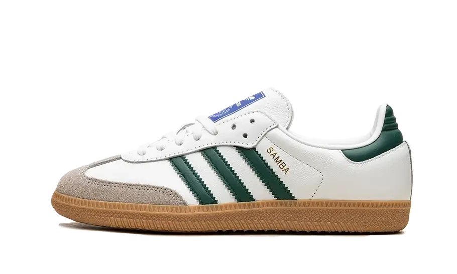 Adidas Samba OG White Collegiate Green Gum – limitierter Sneaker bei Shade Studios