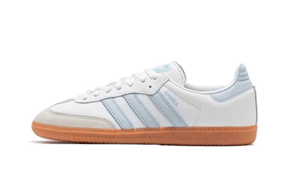 Adidas Samba OG White Halo Blue Gum – limitierter Sneaker bei Shade Studios