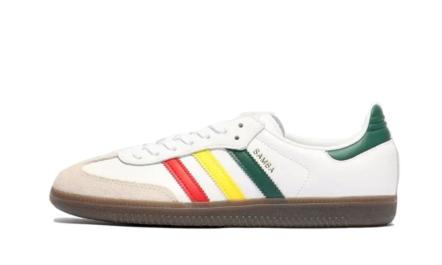 Adidas Samba OG White Rasta – limitierter Sneaker bei Shade Studios