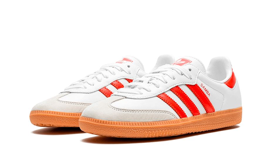 Adidas Samba OG White Solar Red Gum – limitierter Sneaker bei Shade Studios