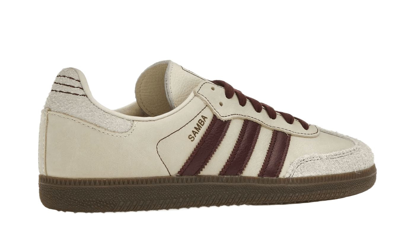 Adidas Samba OG Wonder White Maroon – limitierter Sneaker bei Shade Studios