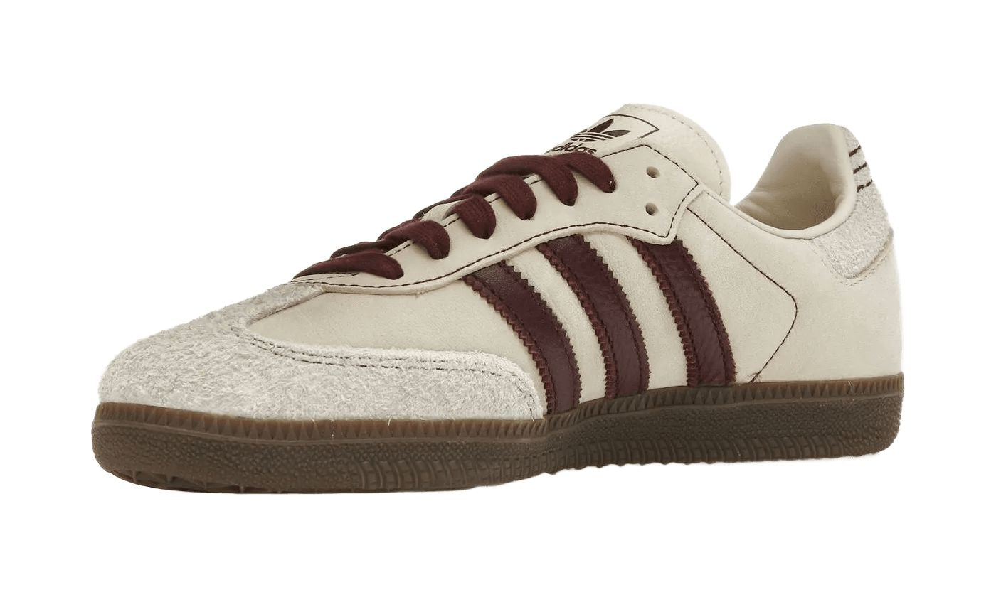 Adidas Samba OG Wonder White Maroon – limitierter Sneaker bei Shade Studios