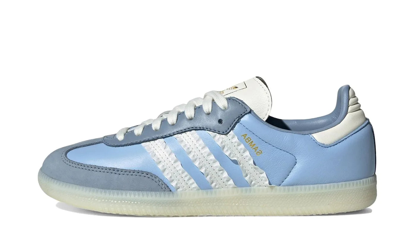 Samba Ruffle Stripes Pack Clear Sky - JR8829
