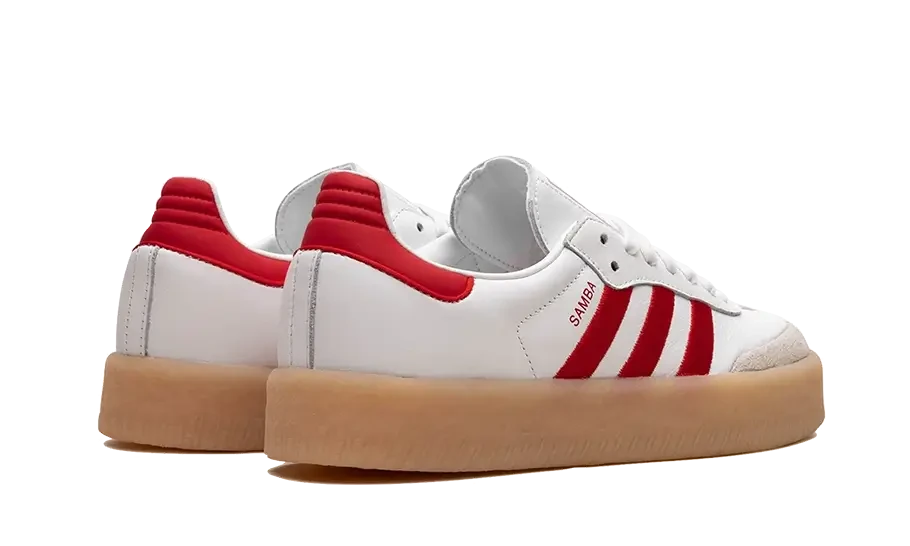 Adidas Sambae White Better Scarlet Gum – limitierter Sneaker bei Shade Studios