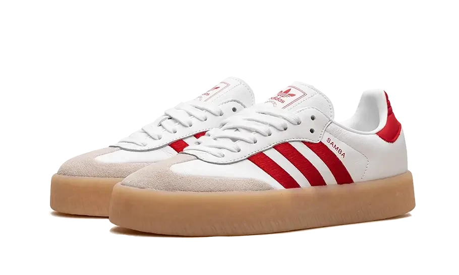 Adidas Sambae White Better Scarlet Gum – limitierter Sneaker bei Shade Studios