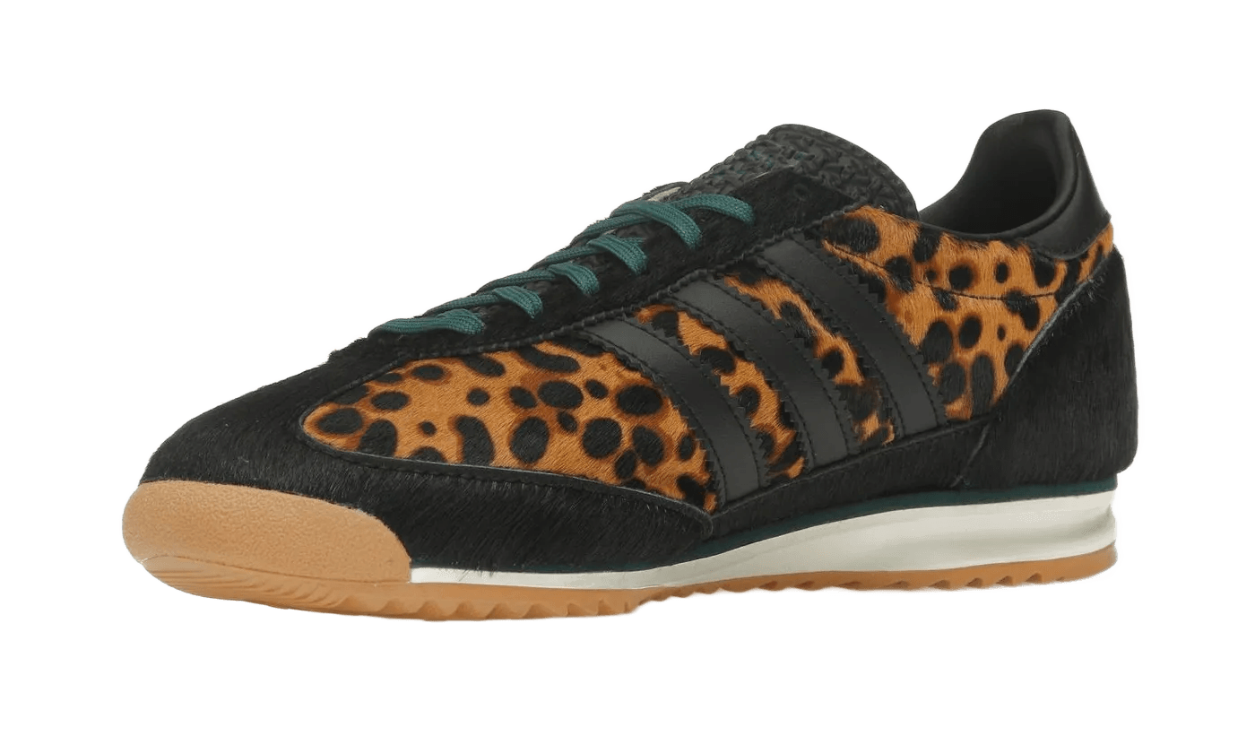 Adidas SL 72 OG Leopard Print Collegiate Green – limitierter Sneaker bei Shade Studios