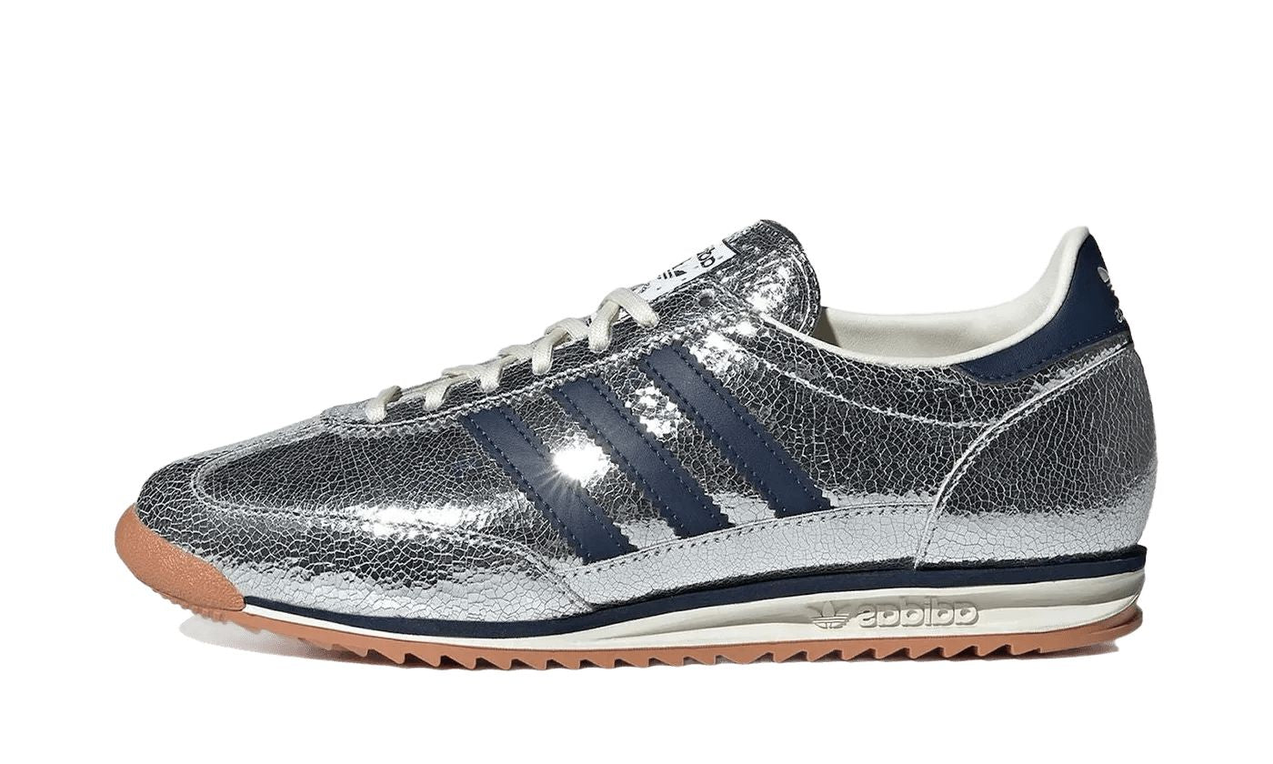 Adidas SL 72 OG Silver Metallic Collegiate Navy – limitierter Sneaker bei Shade Studios