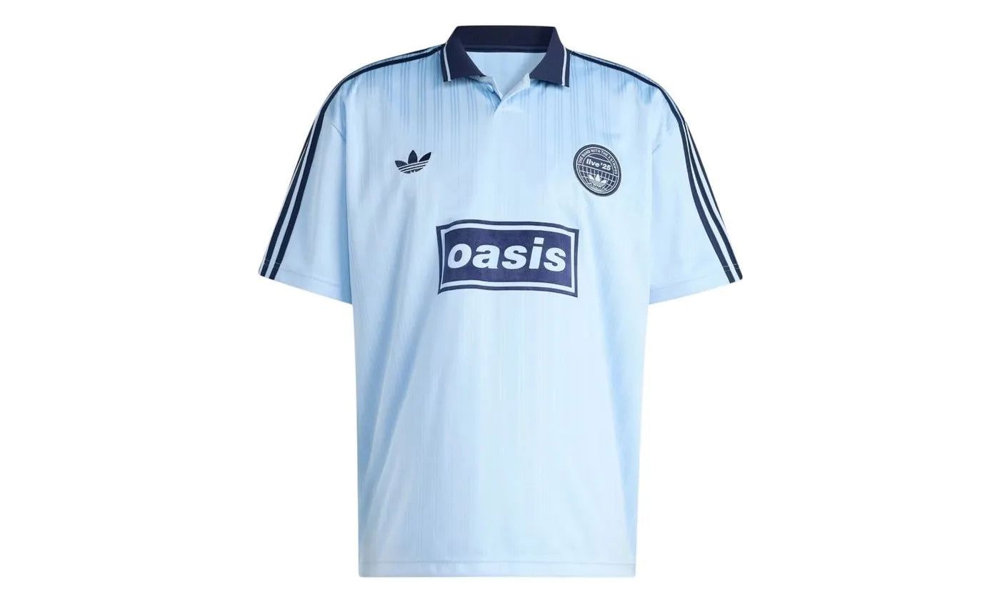 adidas x Oasis Tour Jacquard Jersey Clear Sky - KT3436 / KF3482