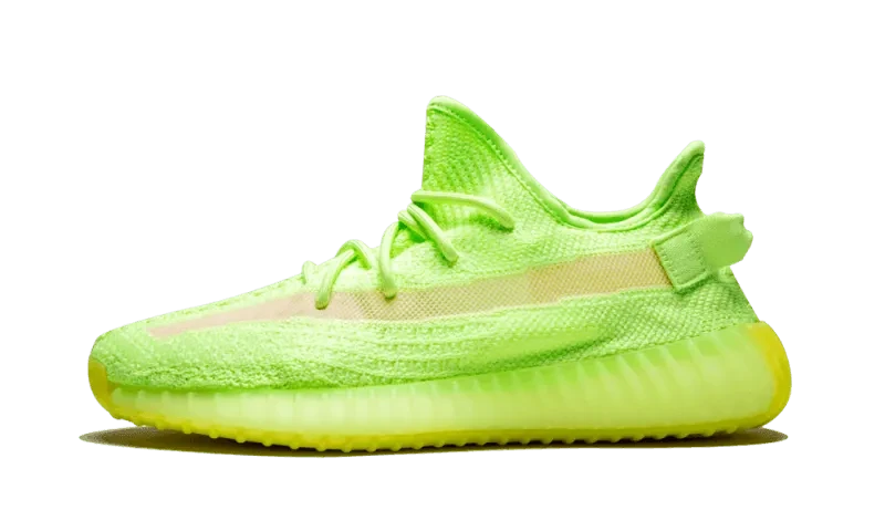 HOT 350 Glow In Yeezy 350 V2 Volt Adidas Yeezy Boost 350 V2